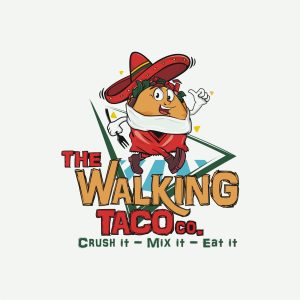 The Walking Taco Logo