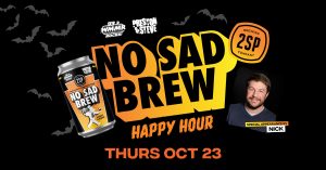 No Sad Brew – 10.23 – Event Cover